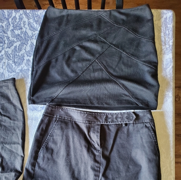 Size 0 j crew skirt/ medium full tilt/ LG stretch - Picture 3 of 3